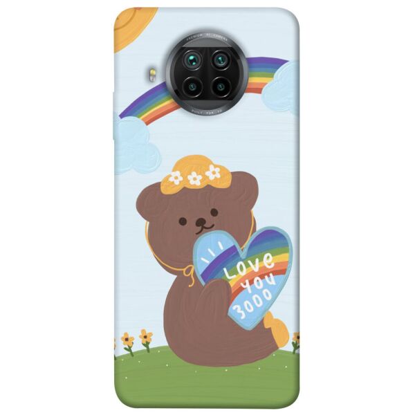 

Чехол itsPrint Мишка с сердцем для Xiaomi Mi 10T Lite / Redmi Note 9 Pro 5G