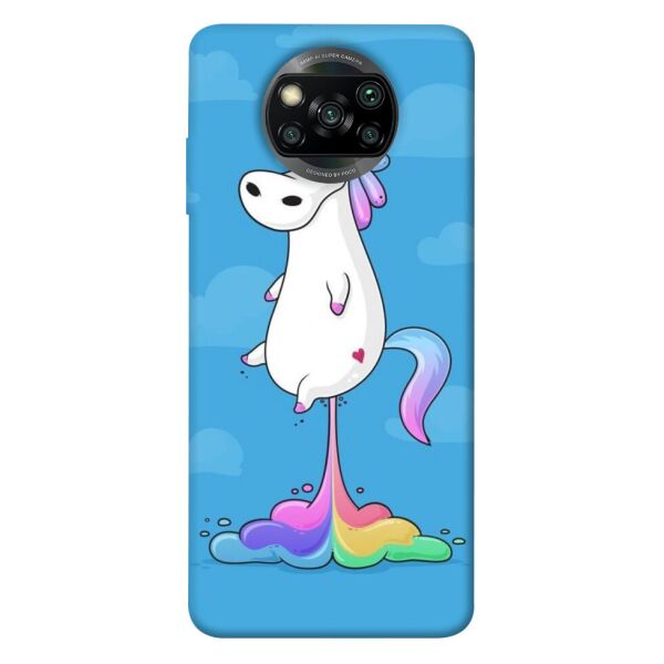 

Чехол itsPrint Единорог с радугой 2 для Xiaomi Poco X3 NFC