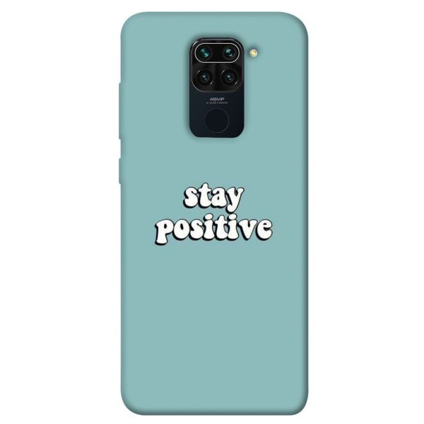 

Чехол itsPrint Stay positive для Xiaomi Redmi Note 9 / Redmi 10X