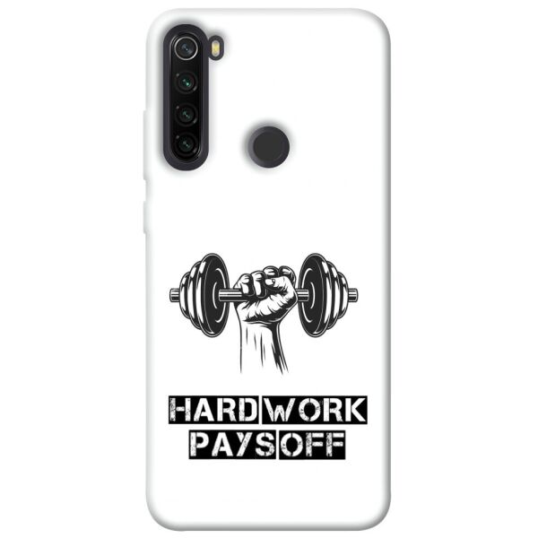 

Чехол itsPrint Hard work pays off для Xiaomi Redmi Note 8T