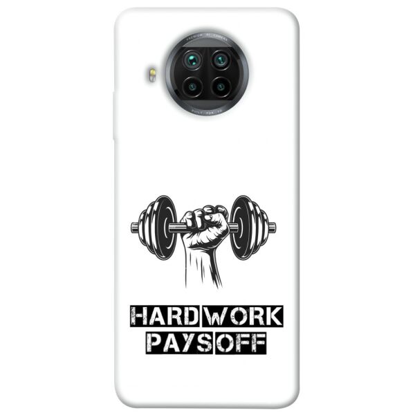 

Чехол itsPrint Hard work pays off для Xiaomi Mi 10T Lite / Redmi Note 9 Pro 5G