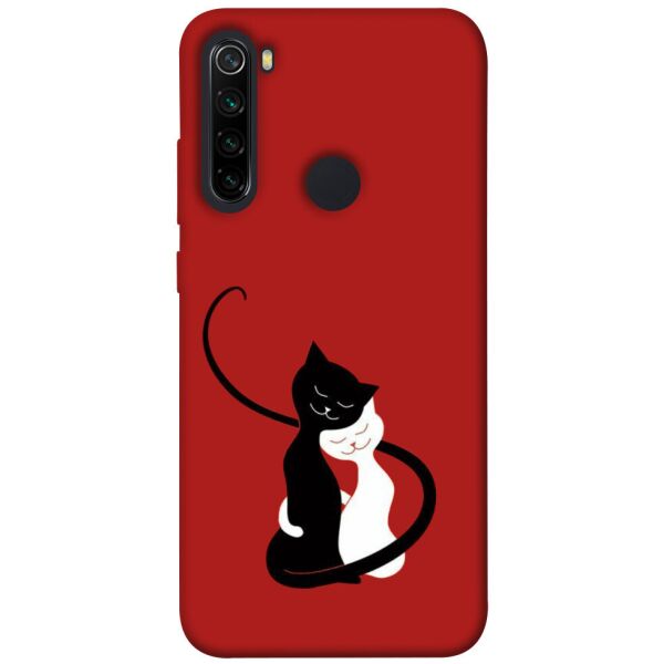 

Чехол itsPrint Влюбленные коты для Xiaomi Redmi Note 8