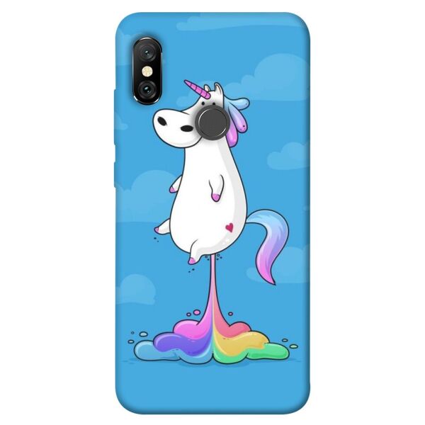 

Чехол itsPrint Единорог с радугой 2 для Xiaomi Redmi Note 6 Pro