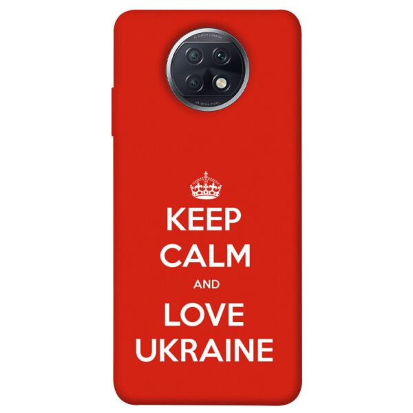 

Чехол itsPrint Keep calm and love Ukraine для Xiaomi Redmi Note 9 5G / Note 9T