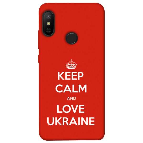 

Чехол itsPrint Keep calm and love Ukraine для Xiaomi Mi A2 Lite / Xiaomi Redmi 6 Pro