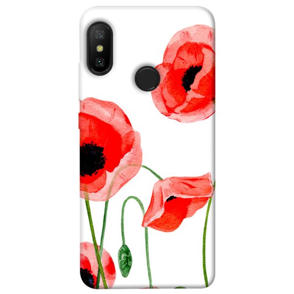 

Чехол itsPrint Акварельные маки для Xiaomi Mi A2 Lite / Xiaomi Redmi 6 Pro