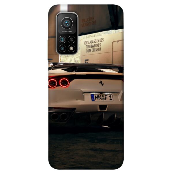 

Чехол itsPrint White Ferrari для Xiaomi Mi 10T Pro