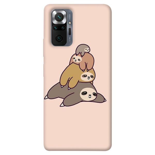 

Чехол itsPrint Ленивцы для Xiaomi Redmi Note 10 Pro