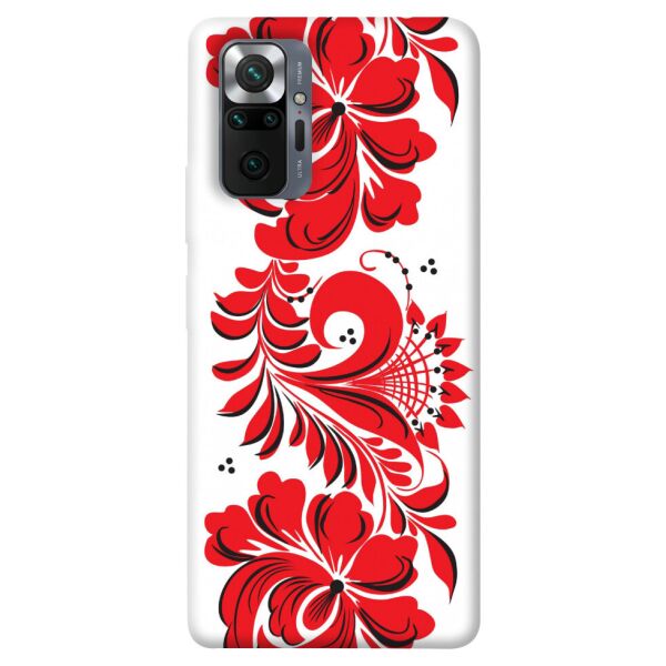 

Чехол itsPrint Червона вишиванка для Xiaomi Redmi Note 10 Pro