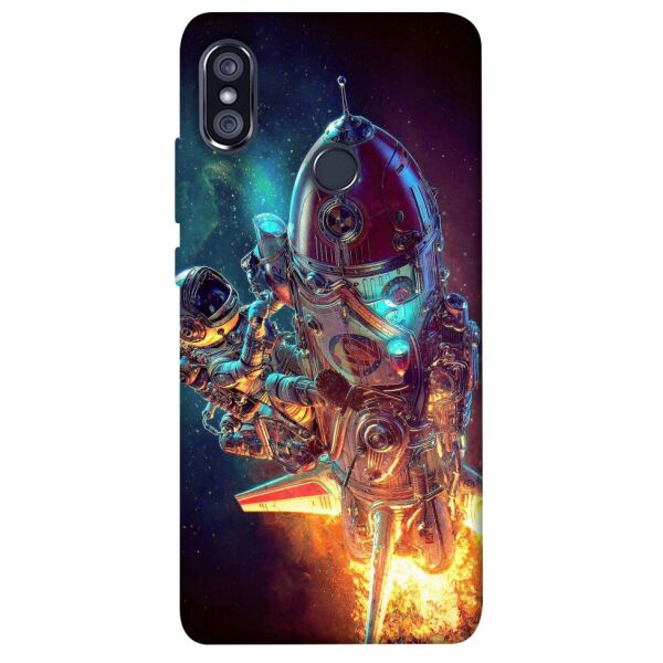 

Чехол itsPrint Космический корабль для Xiaomi Redmi Note 5 Pro / Note 5 (AI Dual Camera)