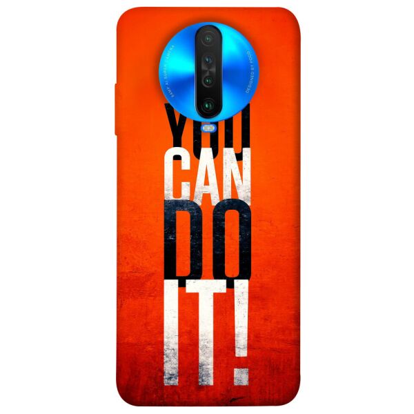 

Чехол itsPrint You can do it для Xiaomi Poco X2