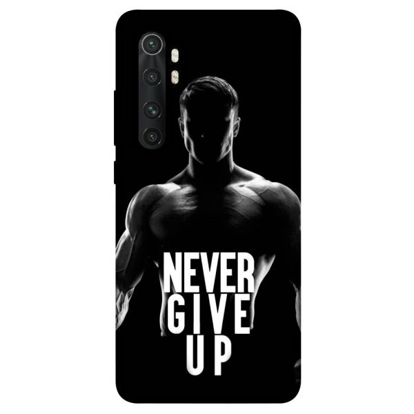 

Чехол itsPrint Never give up для Xiaomi Mi Note 10 Lite