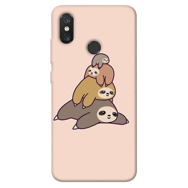 

Чехол itsPrint Ленивцы для Xiaomi Mi 8