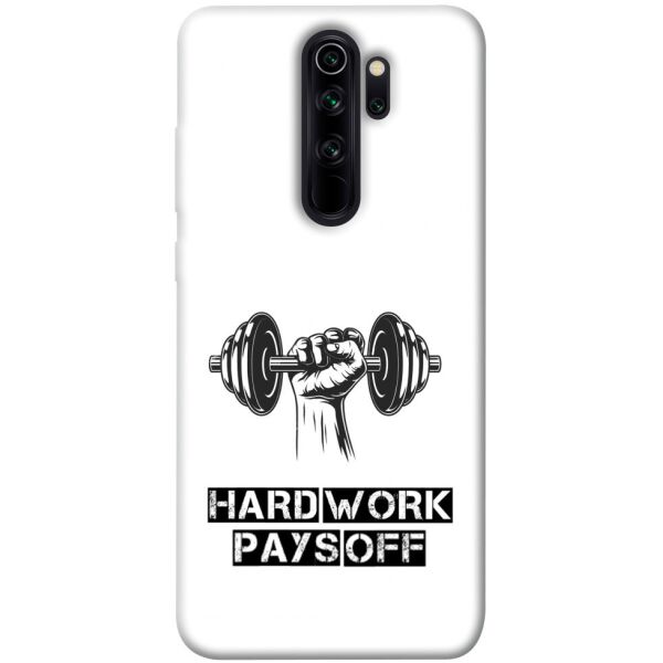 

Чехол itsPrint Hard work pays off для Xiaomi Redmi Note 8 Pro