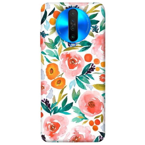

Чехол itsPrint Акварельные цветы 2 для Xiaomi Poco X2