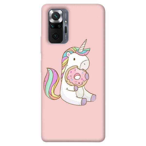 

Чехол itsPrint Единорог с пончиком для Xiaomi Redmi Note 10 Pro