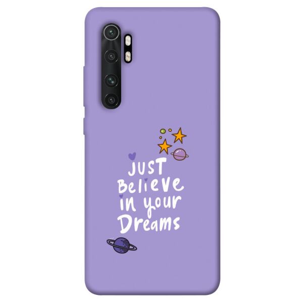 

Чехол itsPrint Just believe in your Dreams для Xiaomi Mi Note 10 Lite