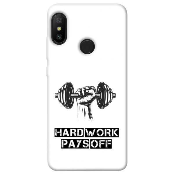 

Чехол itsPrint Hard work pays off для Xiaomi Mi A2 Lite / Xiaomi Redmi 6 Pro