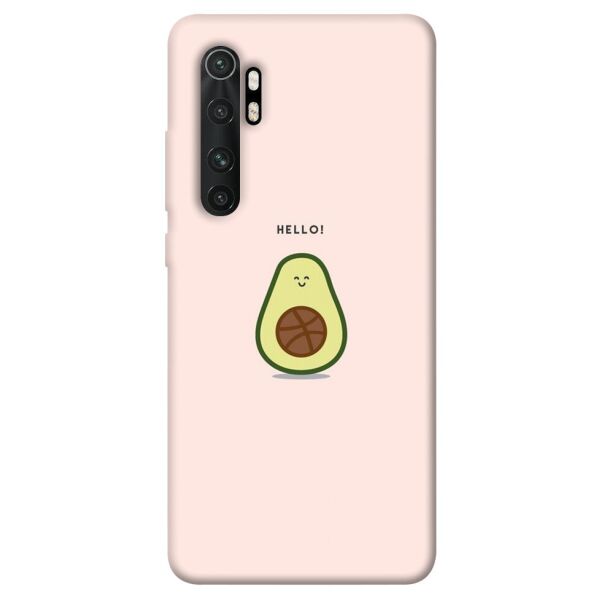 

Чехол itsPrint Hello avocado для Xiaomi Mi Note 10 Lite