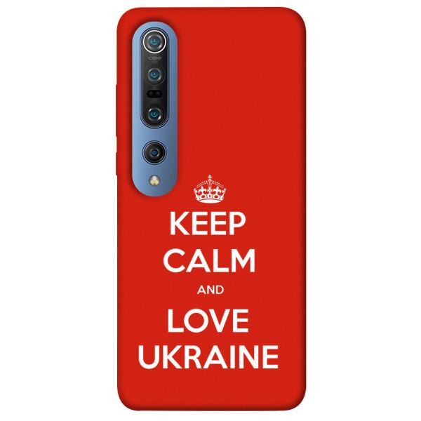 

Чехол itsPrint Keep calm and love Ukraine для Xiaomi Mi 10 / Mi 10 Pro