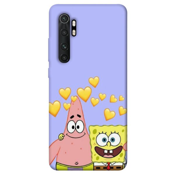 

Чехол itsPrint Боб и Патрик для Xiaomi Mi Note 10 Lite