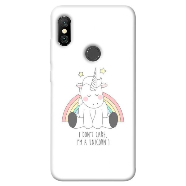 

Чехол itsPrint I don't care для Xiaomi Redmi Note 6 Pro