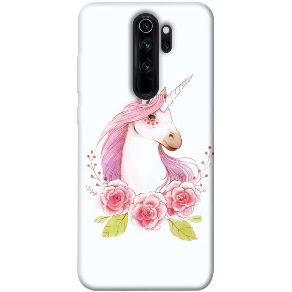 

Чехол itsPrint Единорог с цветами для Xiaomi Redmi Note 8 Pro