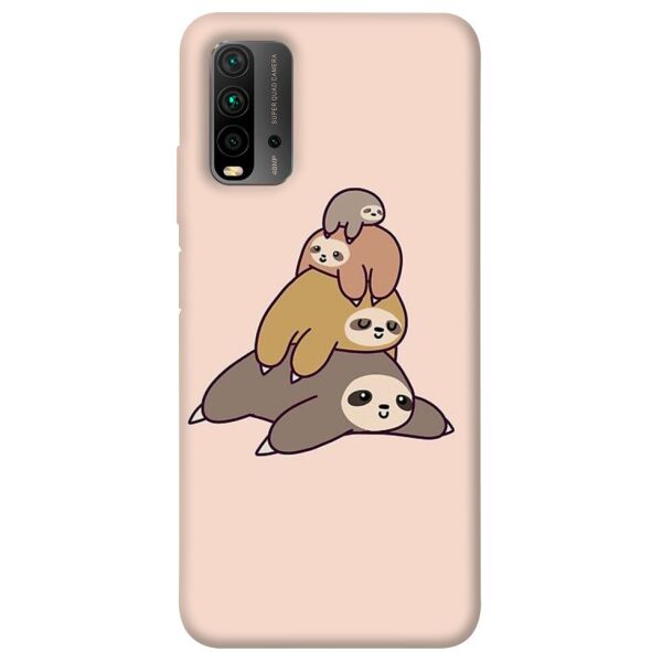 

Чехол itsPrint Ленивцы для Xiaomi Redmi Note 9 4G / Redmi 9 Power / Redmi 9T