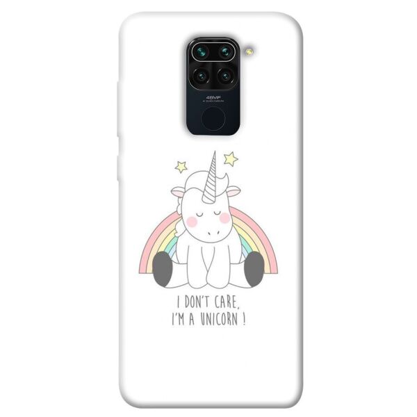 

Чехол itsPrint I don't care для Xiaomi Redmi Note 9 / Redmi 10X