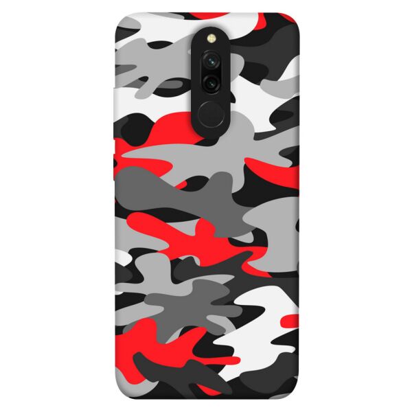 

Чехол itsPrint Красно-серый камуфляж для Xiaomi Redmi 8