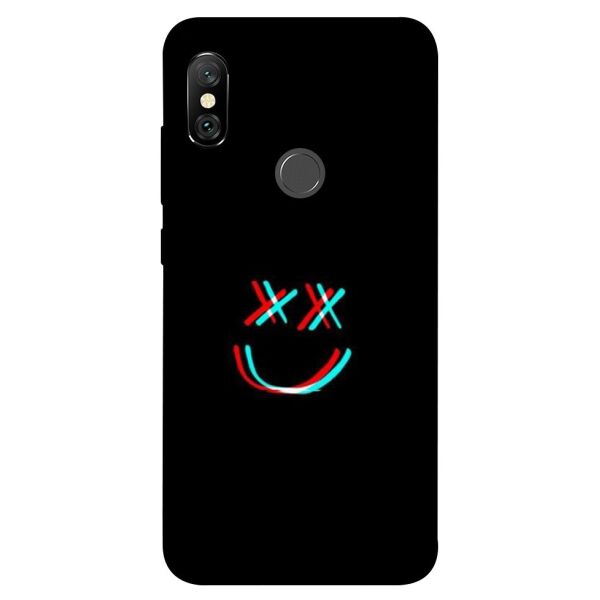 

Чехол itsPrint Стерео смайл для Xiaomi Redmi Note 6 Pro