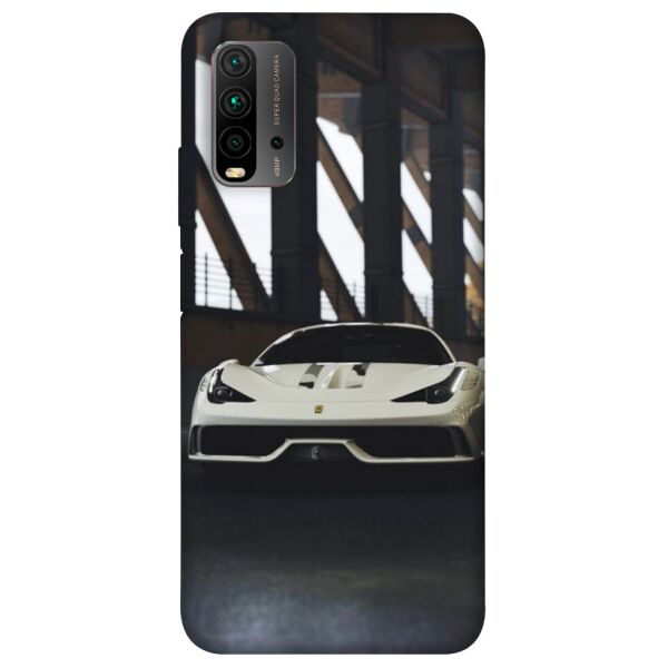 

Чехол itsPrint White sportcar для Xiaomi Redmi Note 9 4G / Redmi 9 Power / Redmi 9T
