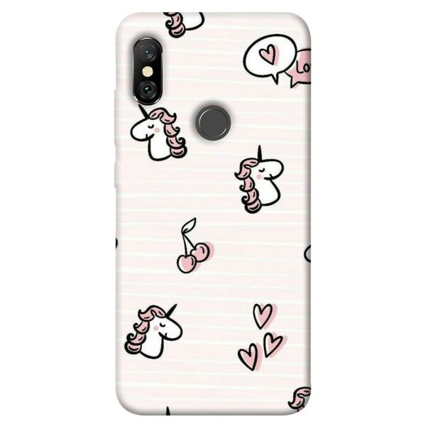 

Чехол itsPrint Паттерн единороги 4 для Xiaomi Redmi Note 6 Pro