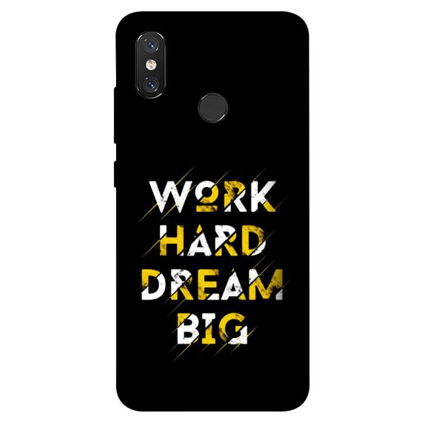

Чехол itsPrint Work hard для Xiaomi Mi 8