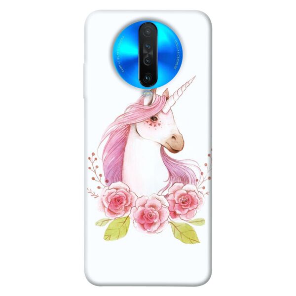 

Чехол itsPrint Единорог с цветами для Xiaomi Redmi K30