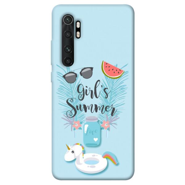 

Чехол itsPrint Girls summer для Xiaomi Mi Note 10 Lite