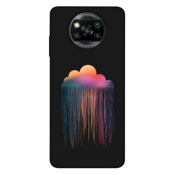 

Чехол itsPrint Color rain для Xiaomi Poco X3 NFC
