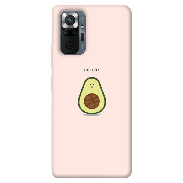 

Чехол itsPrint Hello avocado для Xiaomi Redmi Note 10 Pro