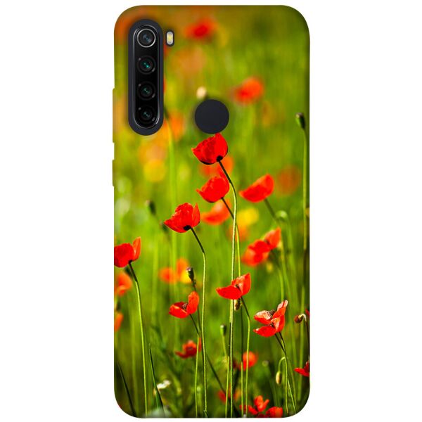 

Чехол itsPrint Маковое поле для Xiaomi Redmi Note 8