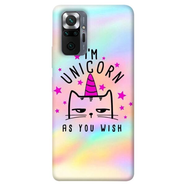 

Чехол itsPrint Unicorn as you wish для Xiaomi Redmi Note 10 Pro