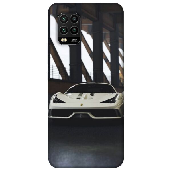

Чехол itsPrint White sportcar для Xiaomi Mi 10 Lite