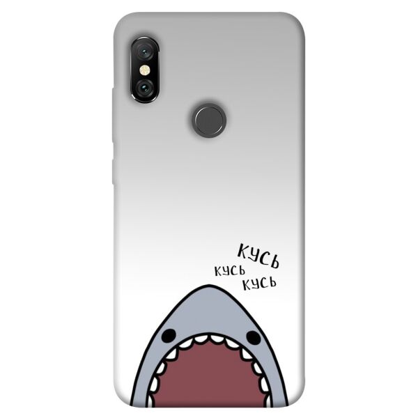 

Чехол itsPrint Акула кусь кусь для Xiaomi Redmi Note 6 Pro