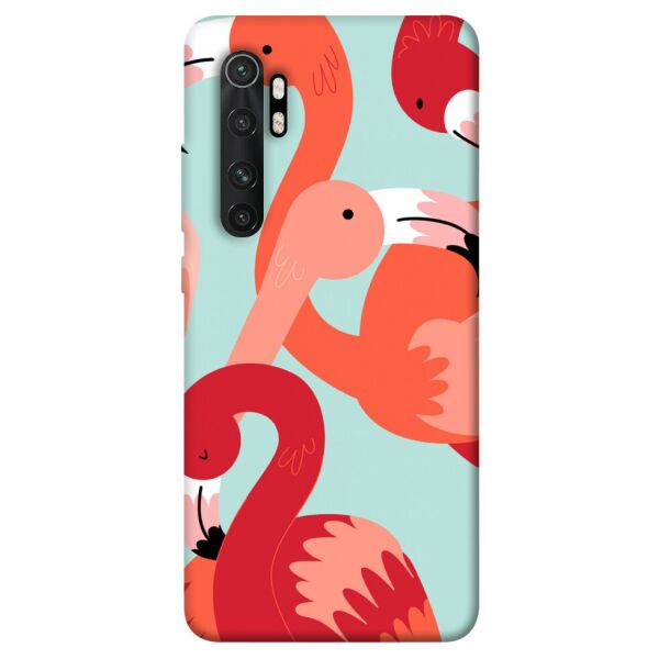 

Чехол itsPrint Flamingo для Xiaomi Mi Note 10 Lite
