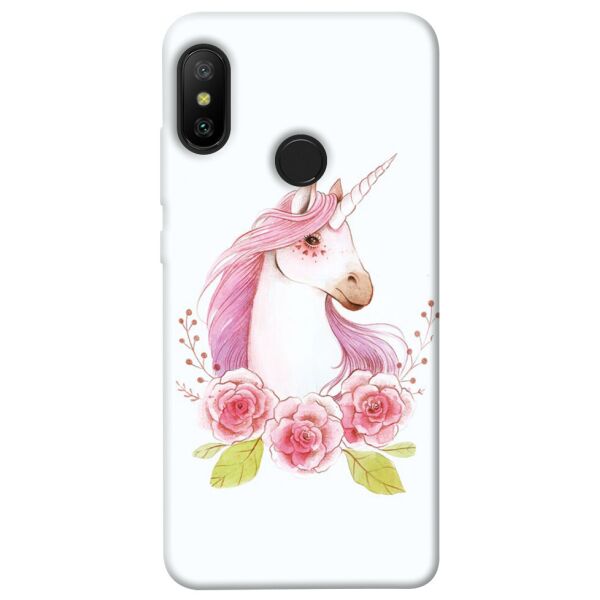 

Чехол itsPrint Единорог с цветами для Xiaomi Mi A2 Lite / Xiaomi Redmi 6 Pro
