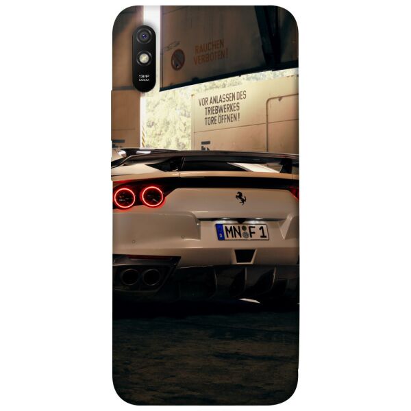 

Чехол itsPrint White Ferrari для Xiaomi Redmi 9A