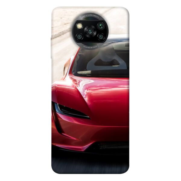

Чехол itsPrint Tesla roadster для Xiaomi Poco X3 NFC