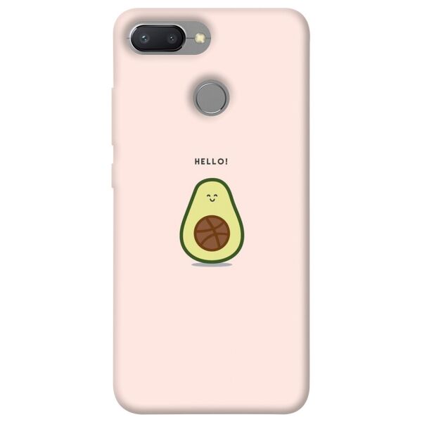 

Чехол itsPrint Hello avocado для Xiaomi Redmi 6