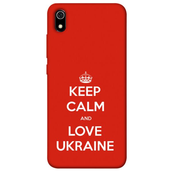 

Чехол itsPrint Keep calm and love Ukraine для Xiaomi Redmi 7A