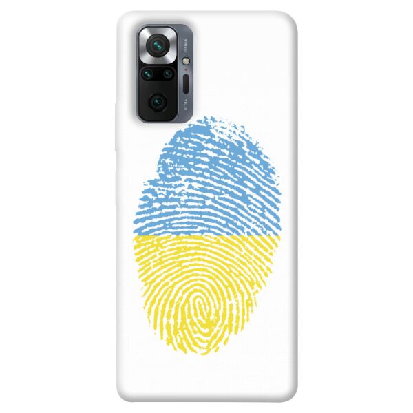 

Чехол itsPrint ua fingerprint для Xiaomi Redmi Note 10 Pro