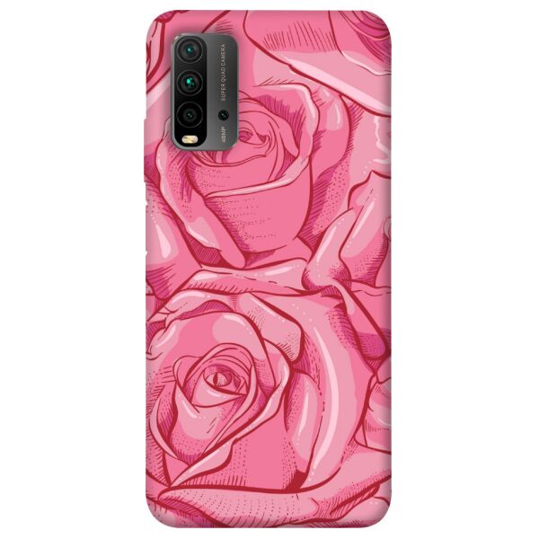 

Чехол itsPrint Розы карандашом для Xiaomi Redmi Note 9 4G / Redmi 9 Power / Redmi 9T